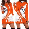 Broncos Dynamic Wave Hoodie Dress