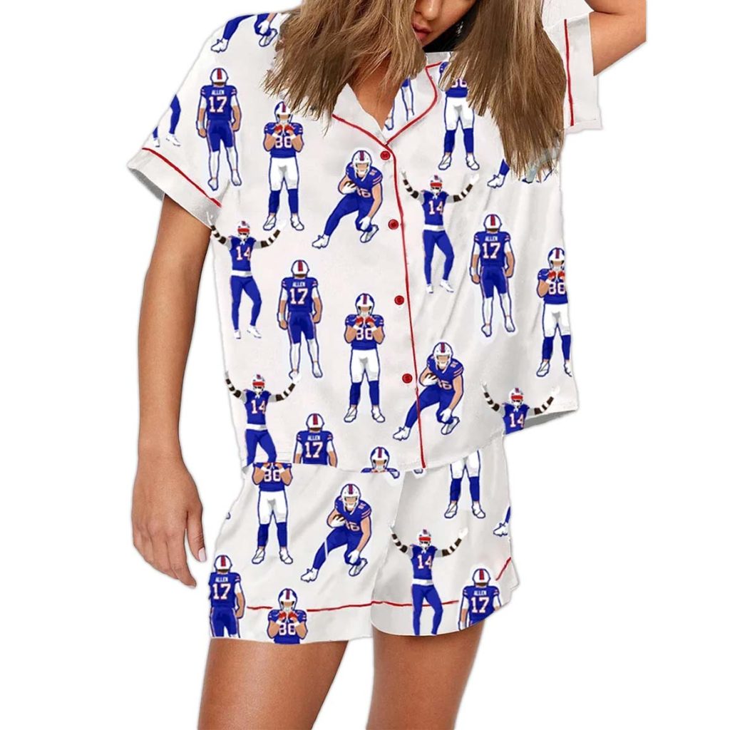 Buffalo Bills Pajama Set 1