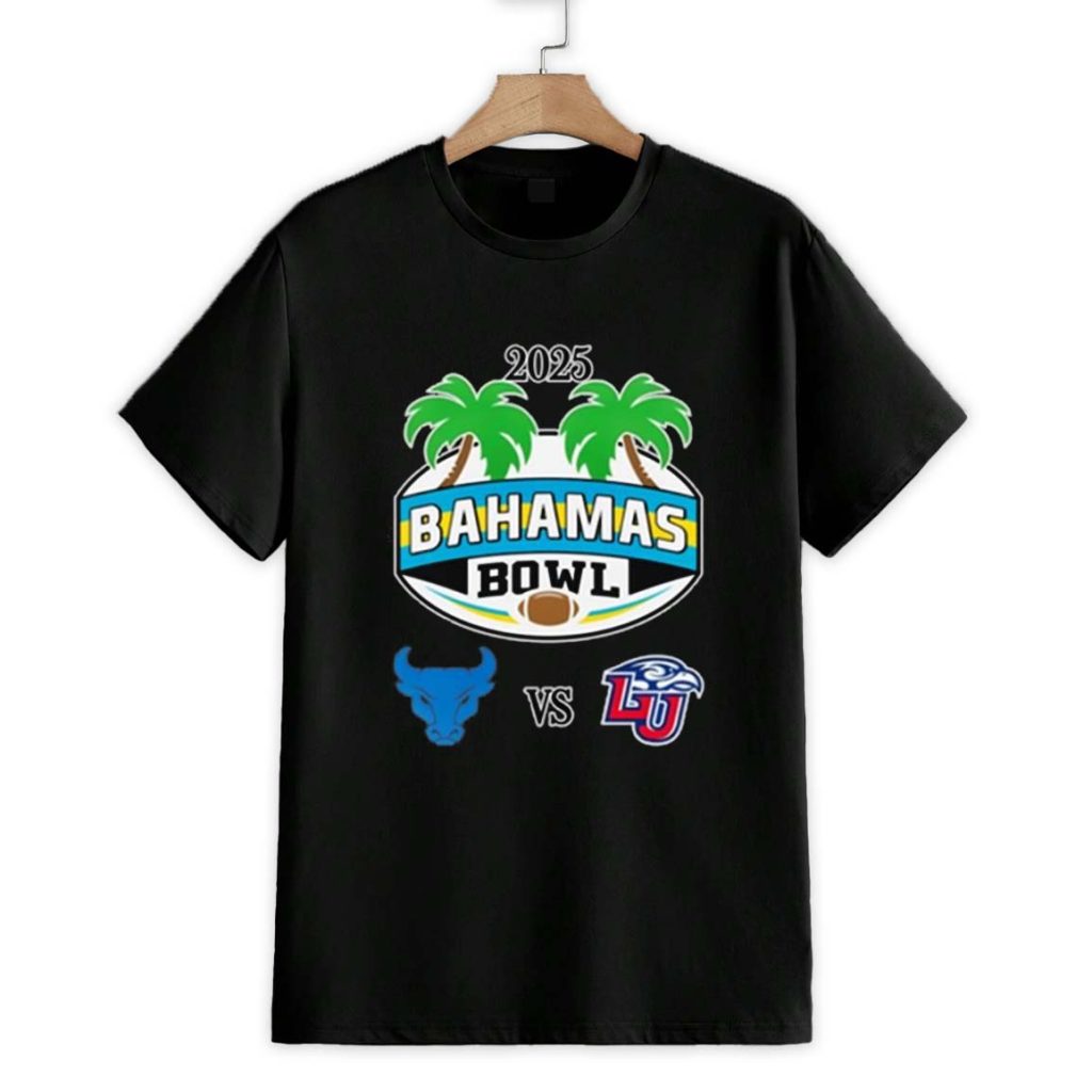 Buffalo Bulls vs Liberty Flames 2025 Bahamas Bowl Shirt 1