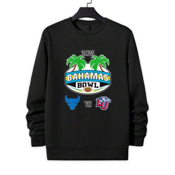 Buffalo Bulls vs Liberty Flames 2025 Bahamas Bowl Shirt 4