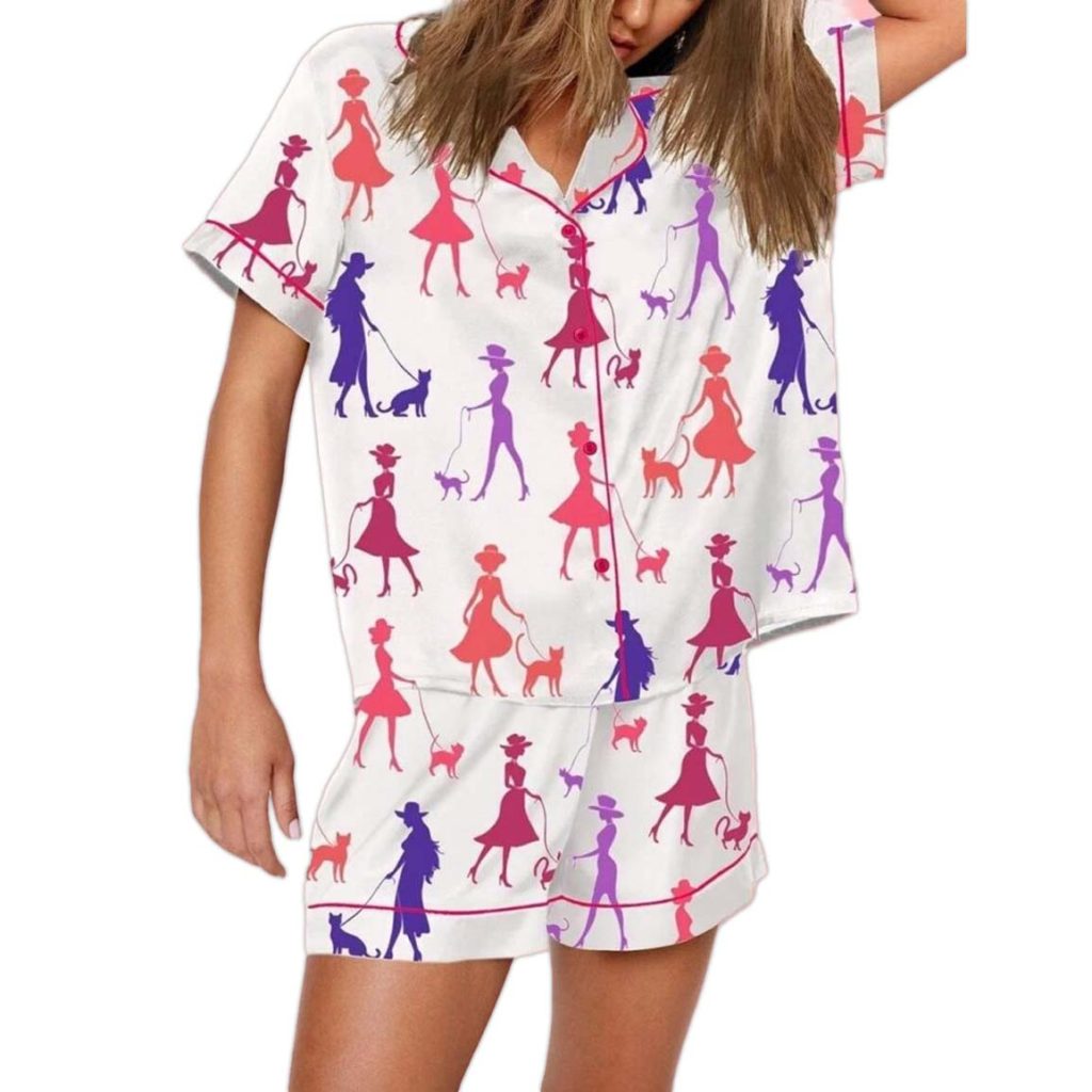 Cat Ladies Pajama Set 2