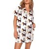 Cat Orange Feminist Pajama Set 1