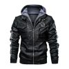 Chicago White Sox Hooded Leather Jacket 1