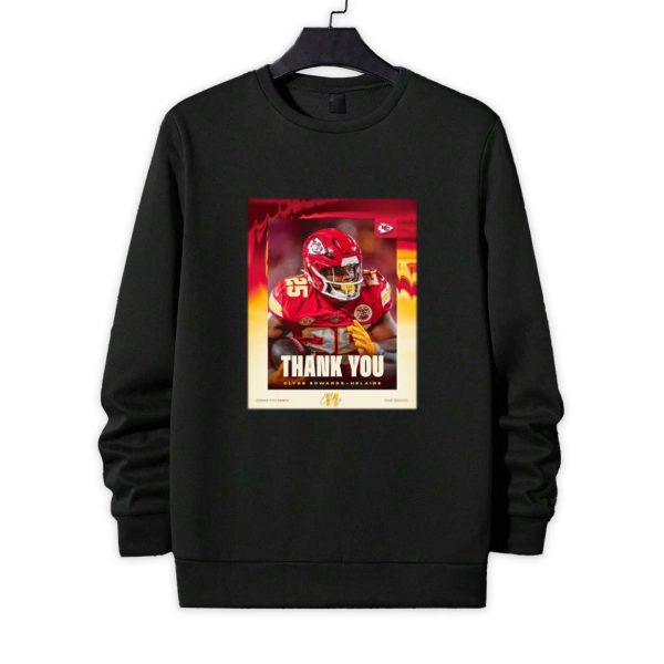 Chiefs Thank you for everything Clyde Edwards Helaire Poster Shirt 4