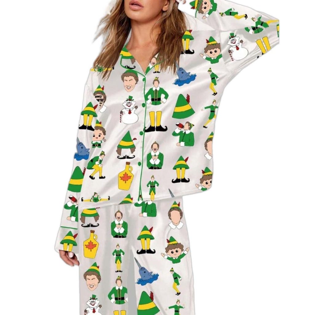 Christmas Elf Pajama Set 1