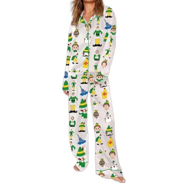 Christmas Elf Pajama Set 3