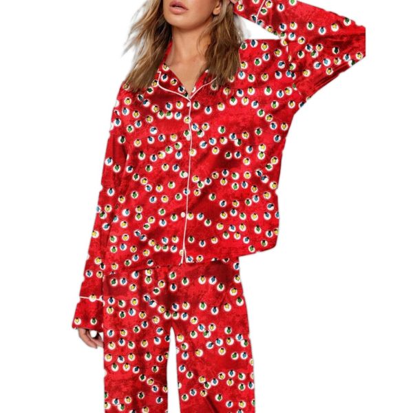 Christmas Lights Pajama Set 1