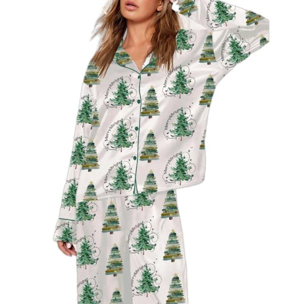 Christmas Tree Pajama Set 1