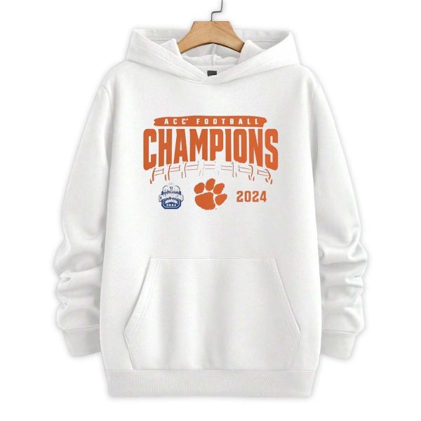 Clemson Tigers 2024 ACC Football Conference Champions Endzone Rush Shirt 3