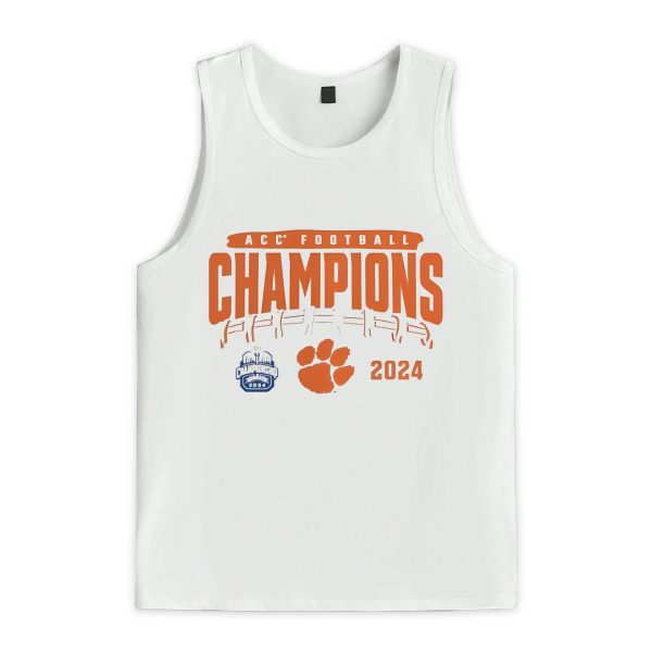 Clemson Tigers 2024 ACC Football Conference Champions Endzone Rush Shirt 4