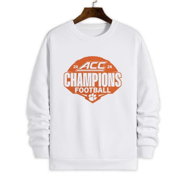 Clemson Tigers 2024 ACC Football Conference Champions Shirt 2