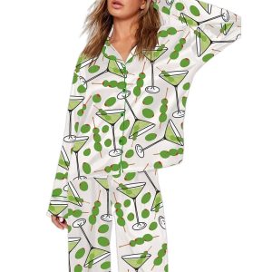 Cocktail Martini Pajama Set 1