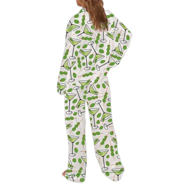 Cocktail Martini Pajama Set 3