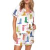 Colorful Cowboy Boot Pajama Set 2