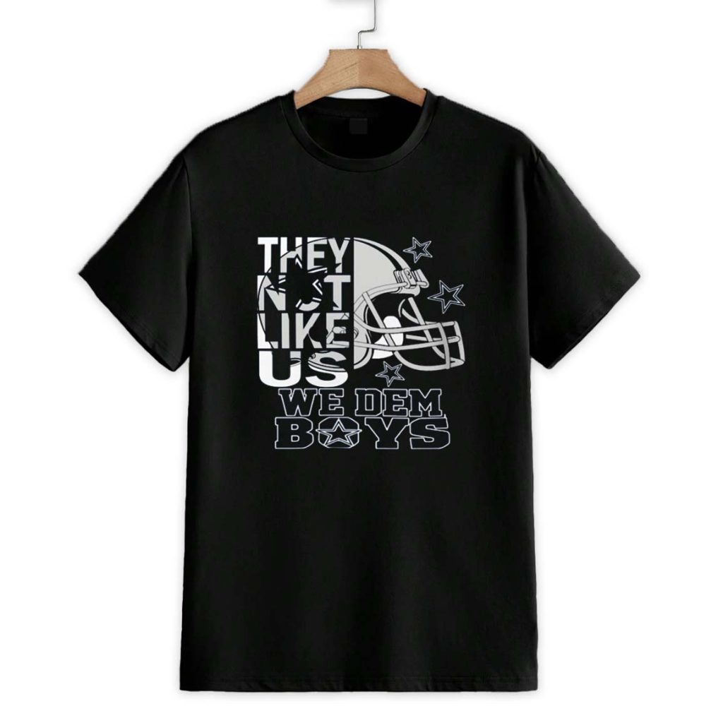 Cowboys They Not Like Us We Dem Boys Shirt 1