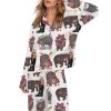 Cute Moo Deng Pajama Set 1