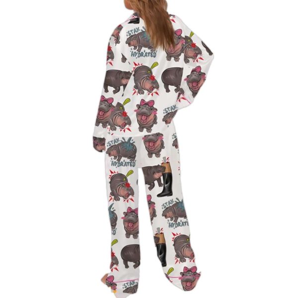 Cute Moo Deng Pajama Set 3