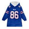 Dalton Kincaid 86 Buffalo Football Unisex Blanket Hoodie 1