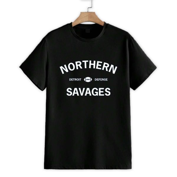 Dan Campbell Northern Savages Detroit Defense Shirt 1