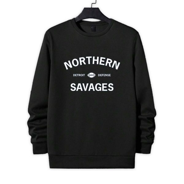 Dan Campbell Northern Savages Detroit Defense Shirt 2