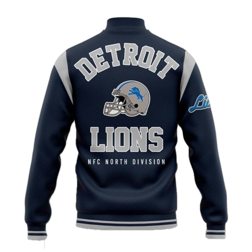 Detroit Lions North Division Special Varsity Jacket 2