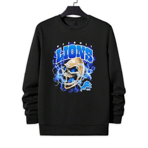 Detroit Lions x Sana Skull Football Shirt 4