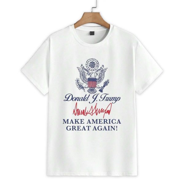 Donald J Trump Trump Signature Make America Great Again Shirt 1