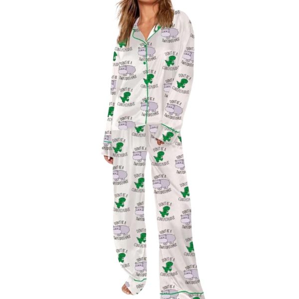 Dont Be A Cuntasaurus Twatopotamus Pajama Set 2