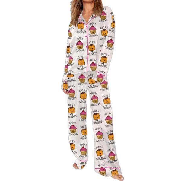 Dont Be A Twatwaffle Cuntcake Pajama Set 2