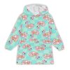 Flamingo Float Blanket Hoodie 1