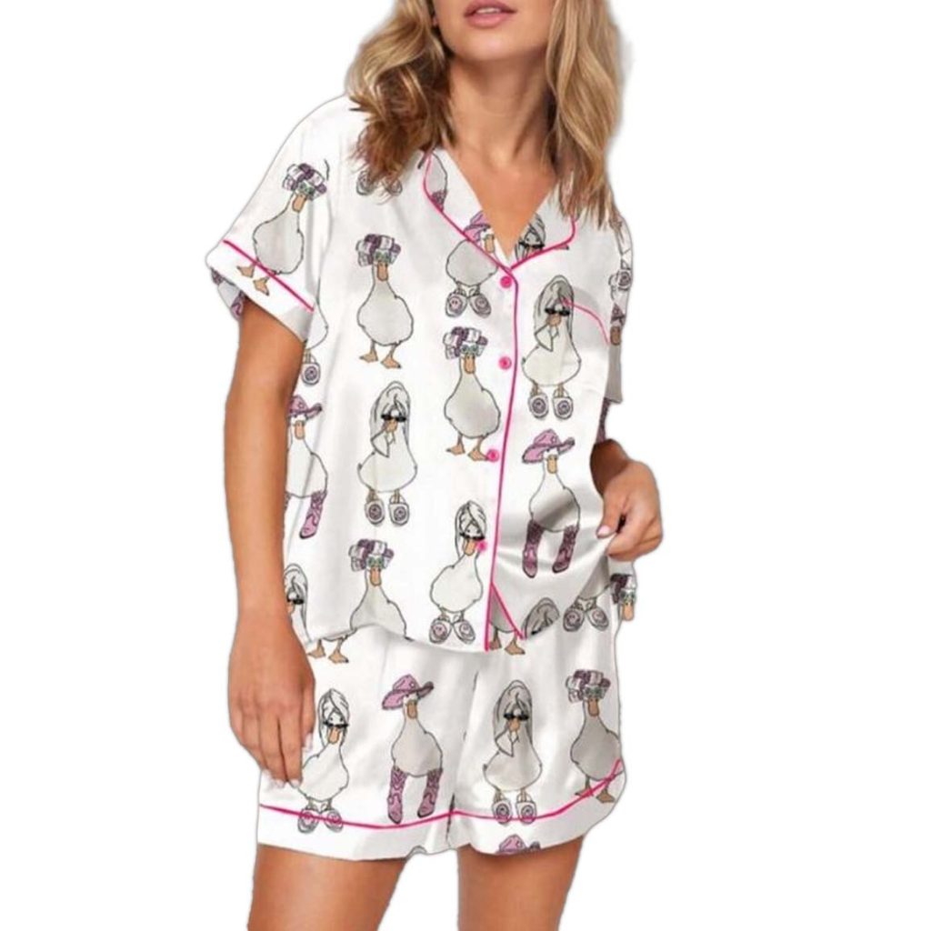 Funny Ducks It Girl Pajama Set 3