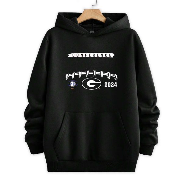 Georgia Bulldogs 2024 SEC Football Conference Champions Endzone Rush Shirt 3