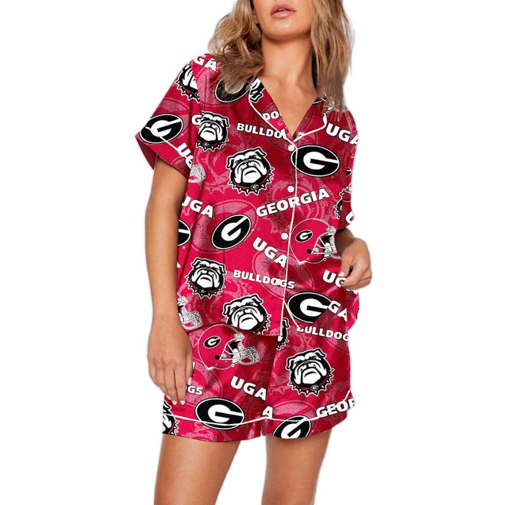 Georgia Bulldogs Football Pajama Set 2