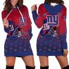 Giants Helmet Grunge Womens Hoodie Dress