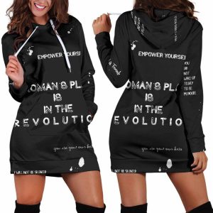 Girl Power Womens Hoodie Dress 1