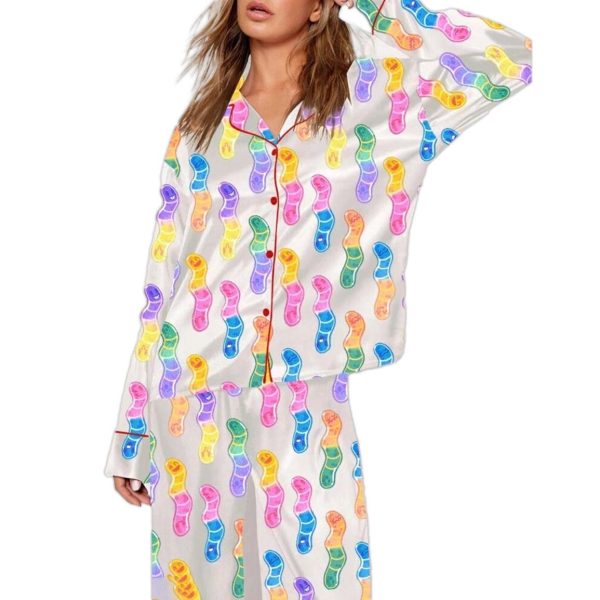 Gummy Worm Pajama Set 1