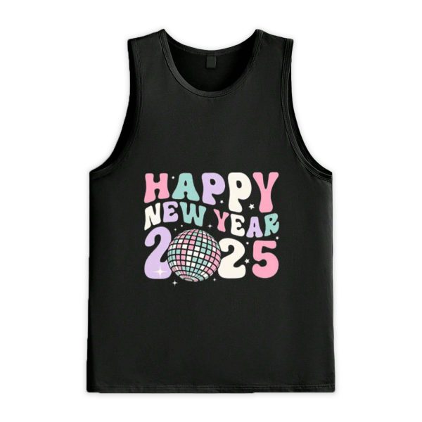 Happy New Year 2025 Disco Ball Shirt 3