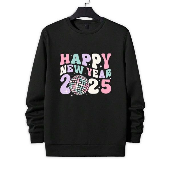 Happy New Year 2025 Disco Ball Shirt 4