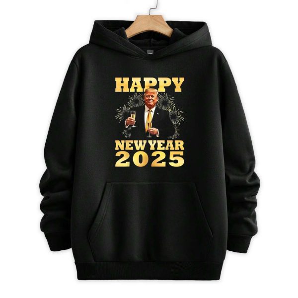 Happy New Year 2025 Funny Trump Shirt 2