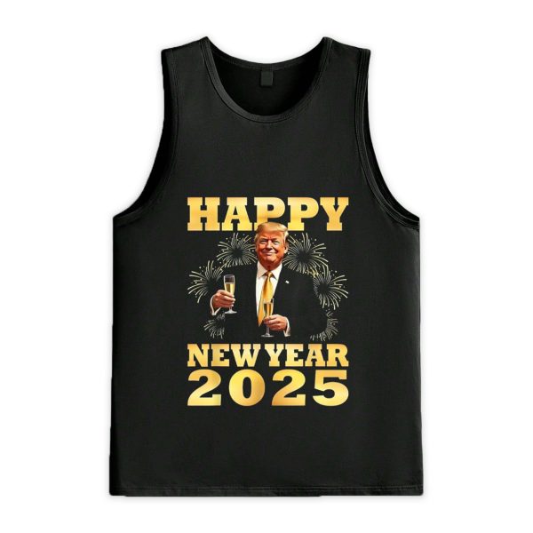 Happy New Year 2025 Funny Trump Shirt 3