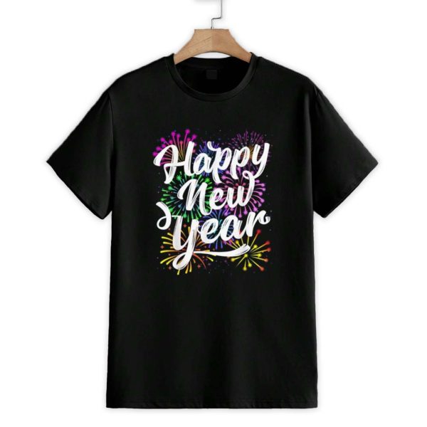 Happy New Year Fireworks Shirt 1