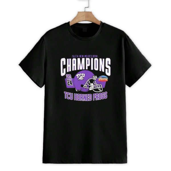 Horned Frogs helmet New Mexico Bowl Champions 2024 Shirt 1