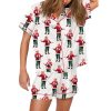 Humorous Christmas Santa Dance Pajama Set 3