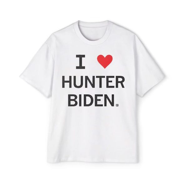 I Love Hunter Biden Shirt 1