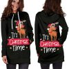 Its Christmas Time Womens Hoodie Dress 2