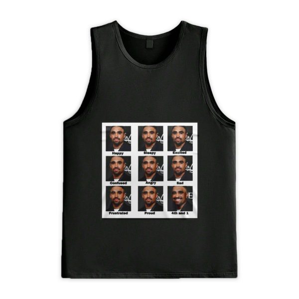 Jaylen Hurts Philadelphia Eagles Facial Expression Shirt 3