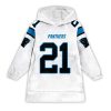 Jeremy Chinn Carolina Panthers Football Unisex Blanket Hoodie 1