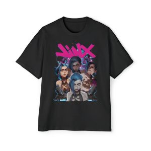 Jinx Arcane Vintage League Of Legends Shirt 1