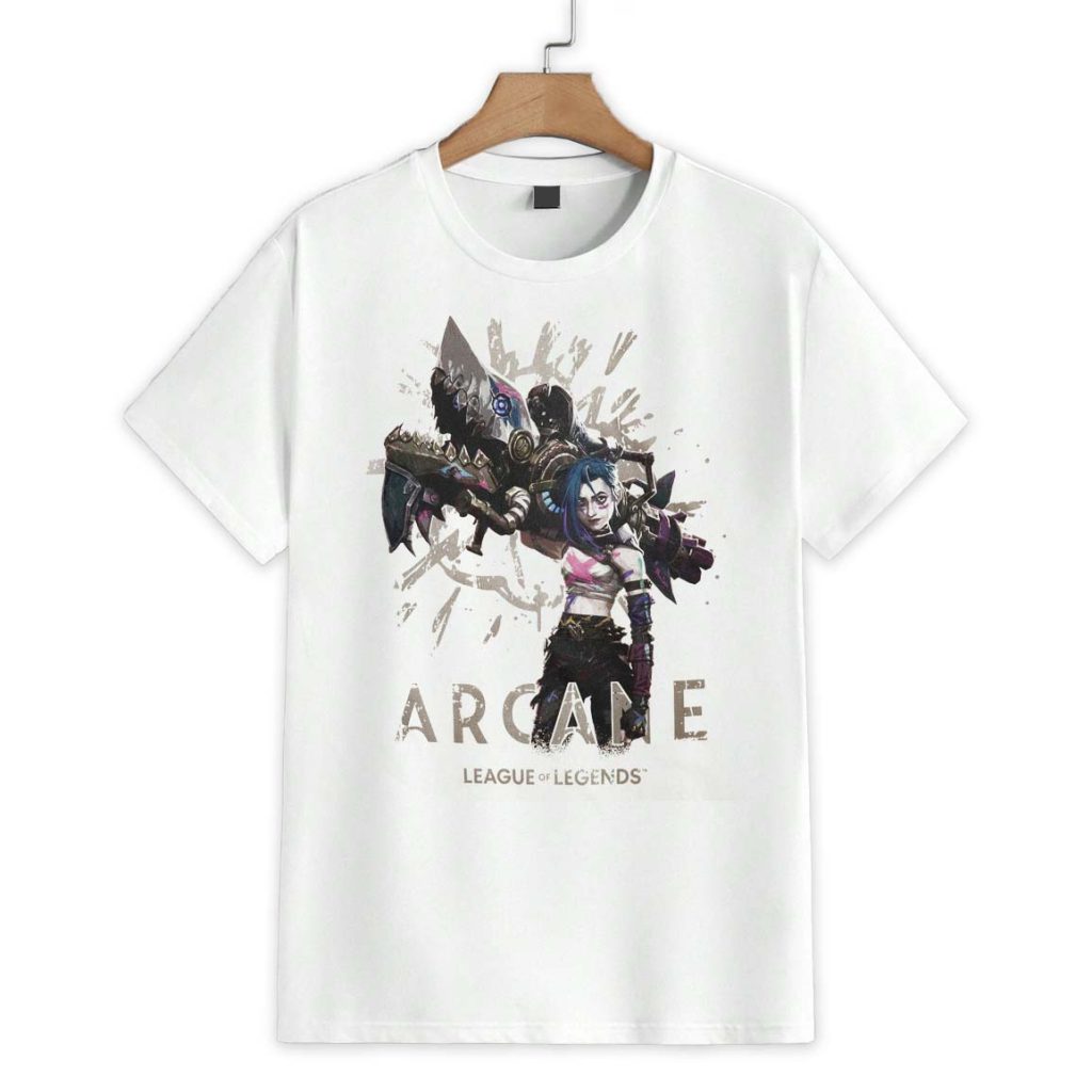 Jinx Fishbones LOL Arcane Shirt 1