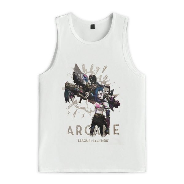 Jinx Fishbones LOL Arcane Shirt 4